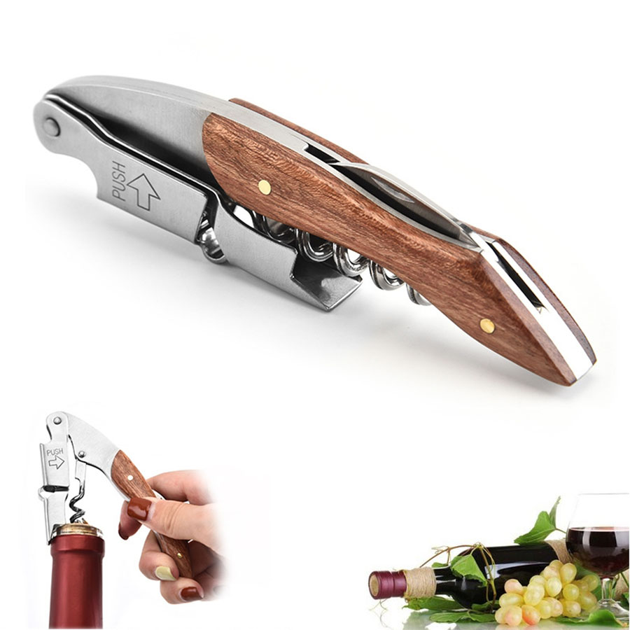 Wine Beer Opener - Abridor de vinho com cabo de