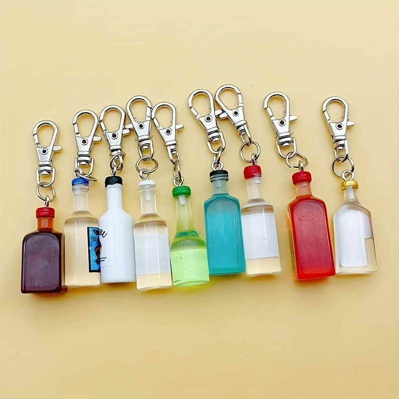 Beer & Wine Grab - Chaveiro de Resina em Formato de