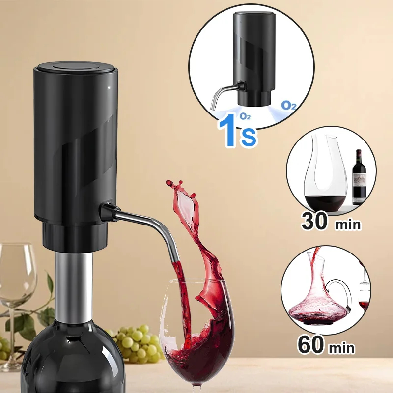 Wine Beer Liquor - Dispensador de aerador de vinho inteligente