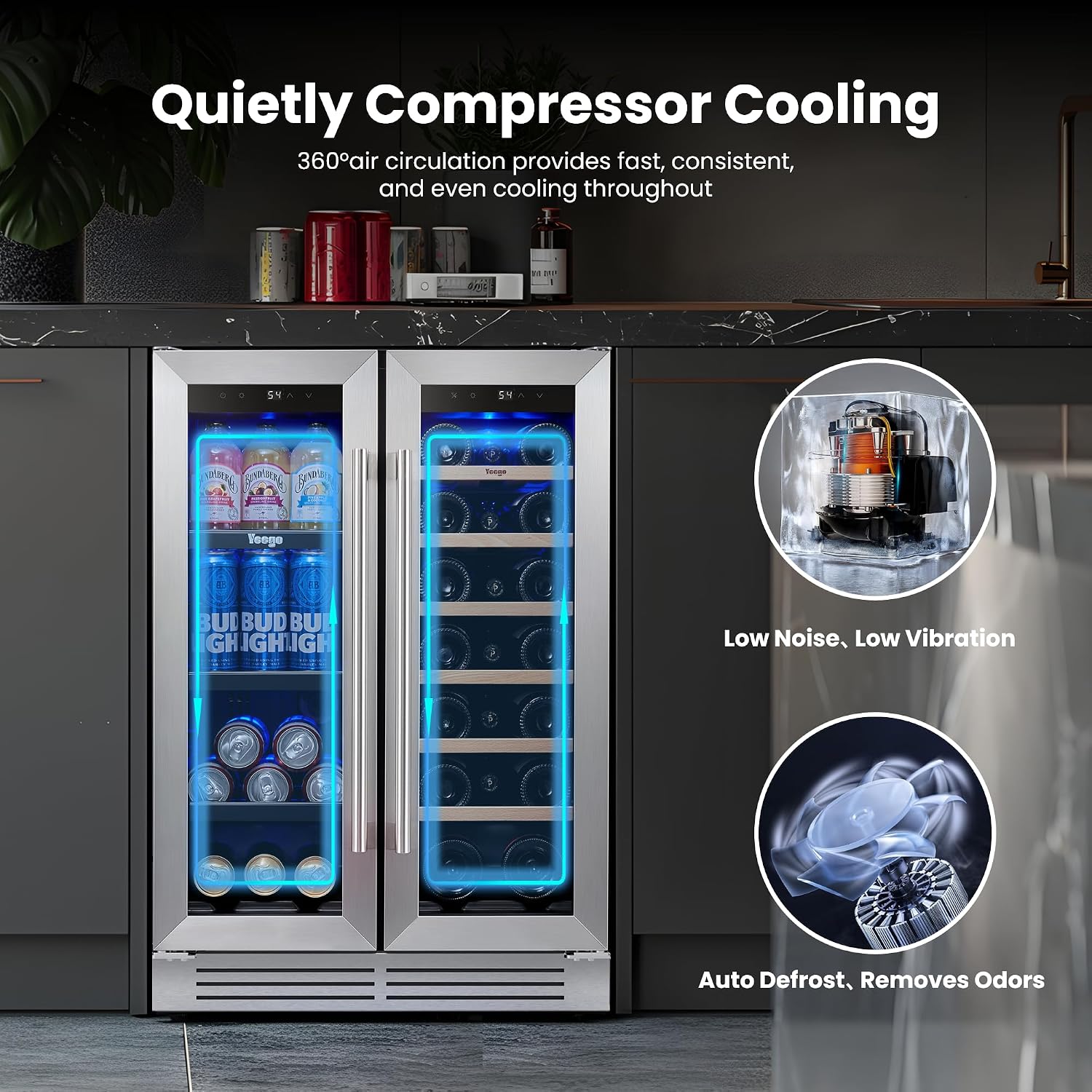 Refrigerador de Vinho e Bebida - Wine Beer Spirits avaliação e preço