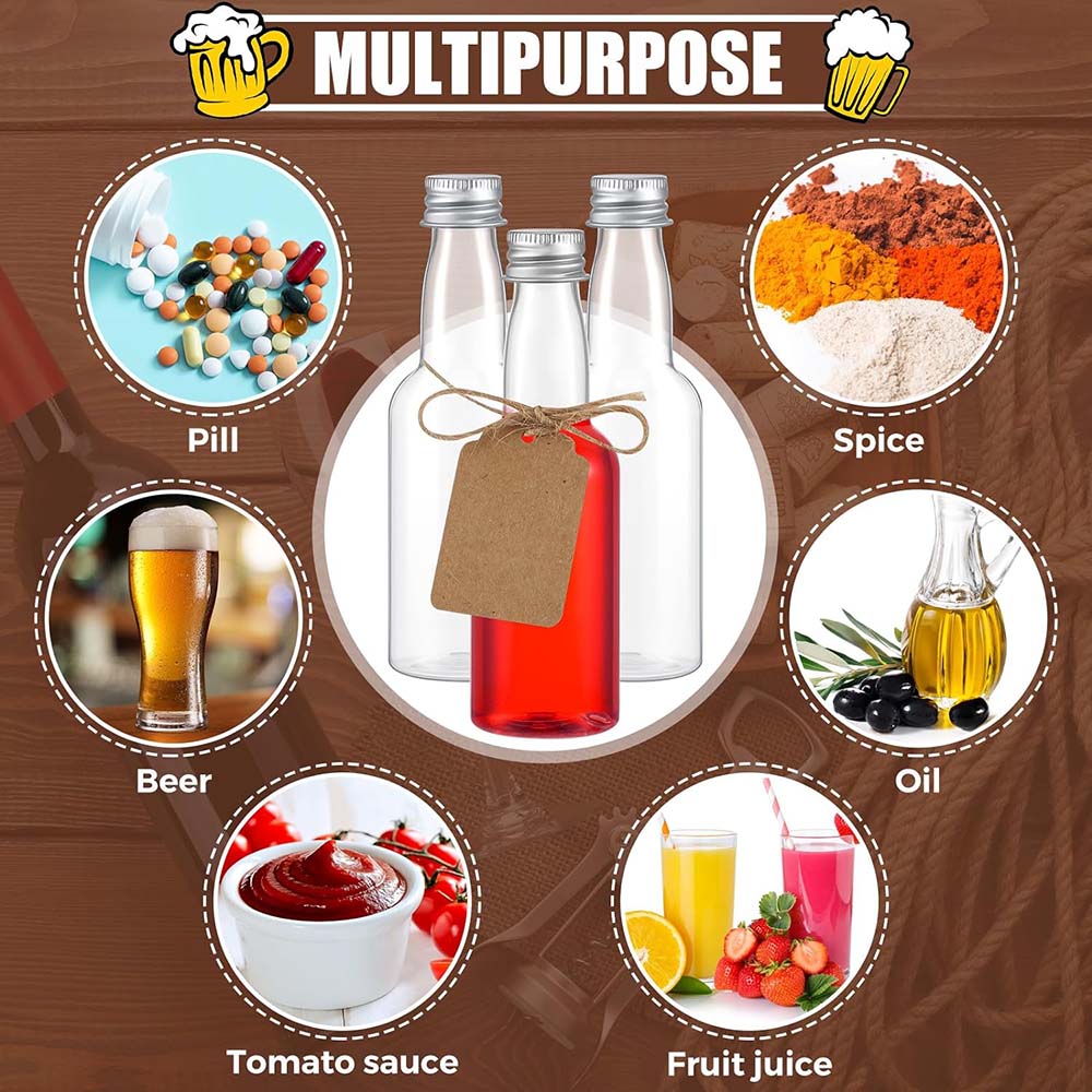 Mini Conjunto De Garrafas De L - Wine Beer Liquor avaliação e preço