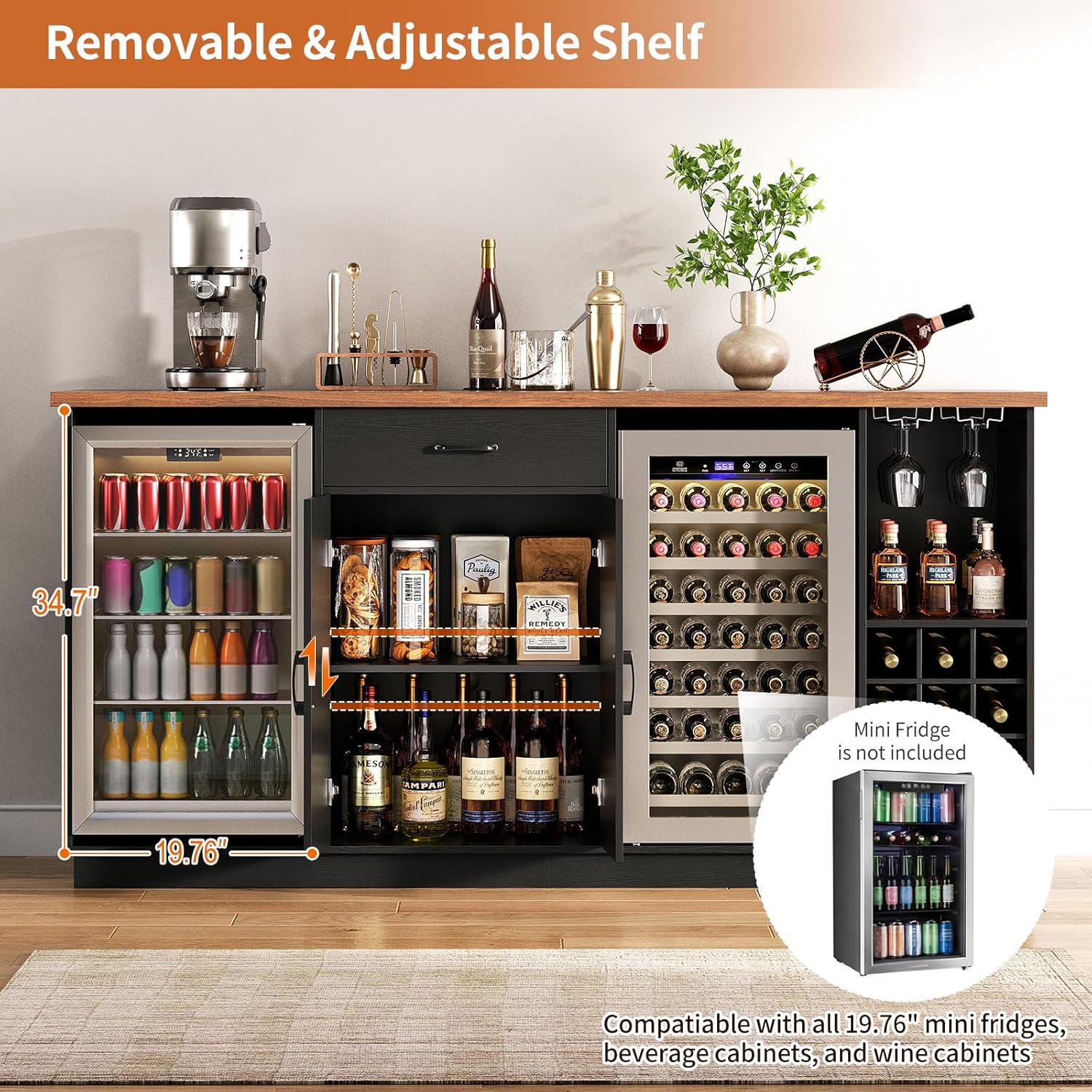 Armário Grande para Cafeteria  - Wine Beer Liquor avaliação e preço