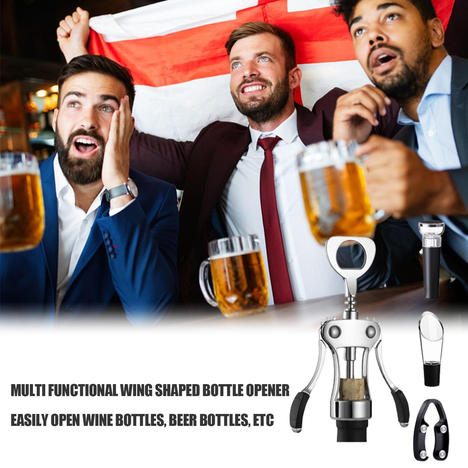 Saca-rolhas Multifuncional Man - Wine Beer Opener avaliação e preço
