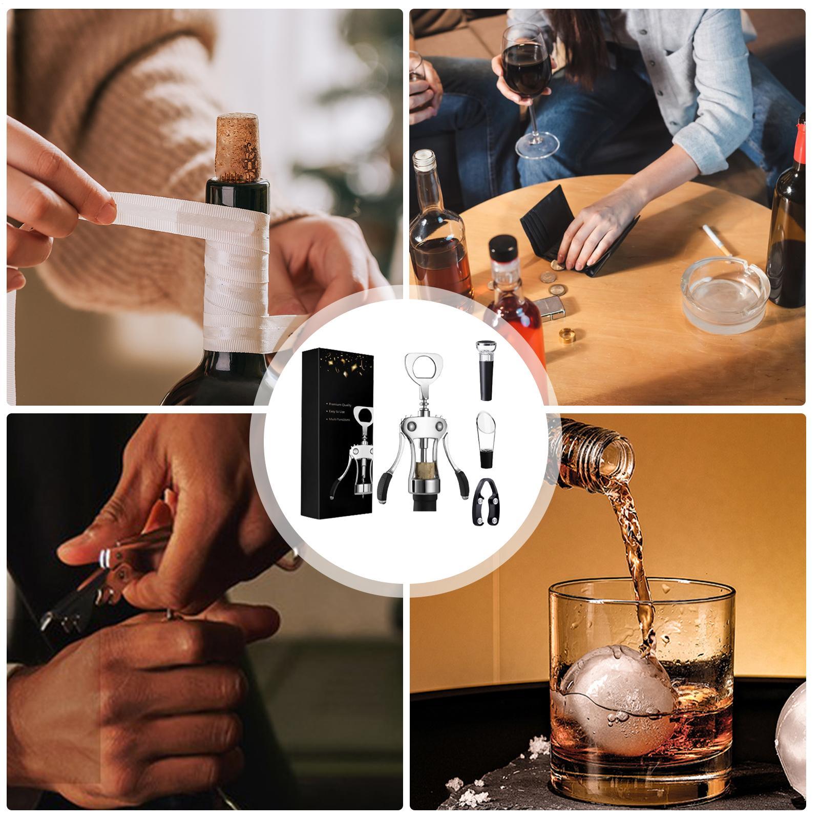 Saca-rolhas Multifuncional Man - Wine Beer Opener avaliação e preço