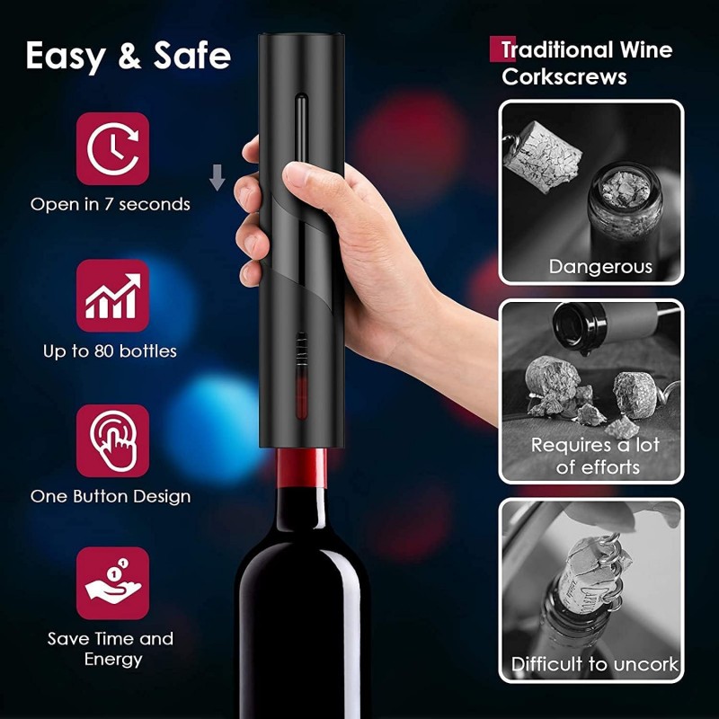 Recarregável multifuncional el - Wine Beer Opener avaliação e preço