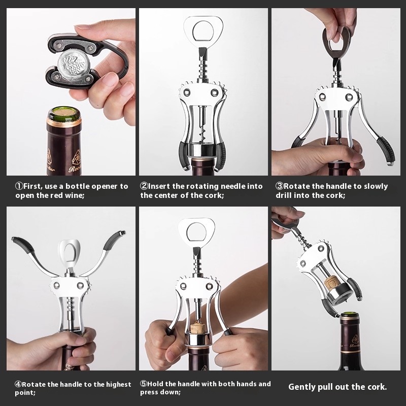 Gianxi abridor de garrafa de v - Wine Beer Opener avaliação e preço