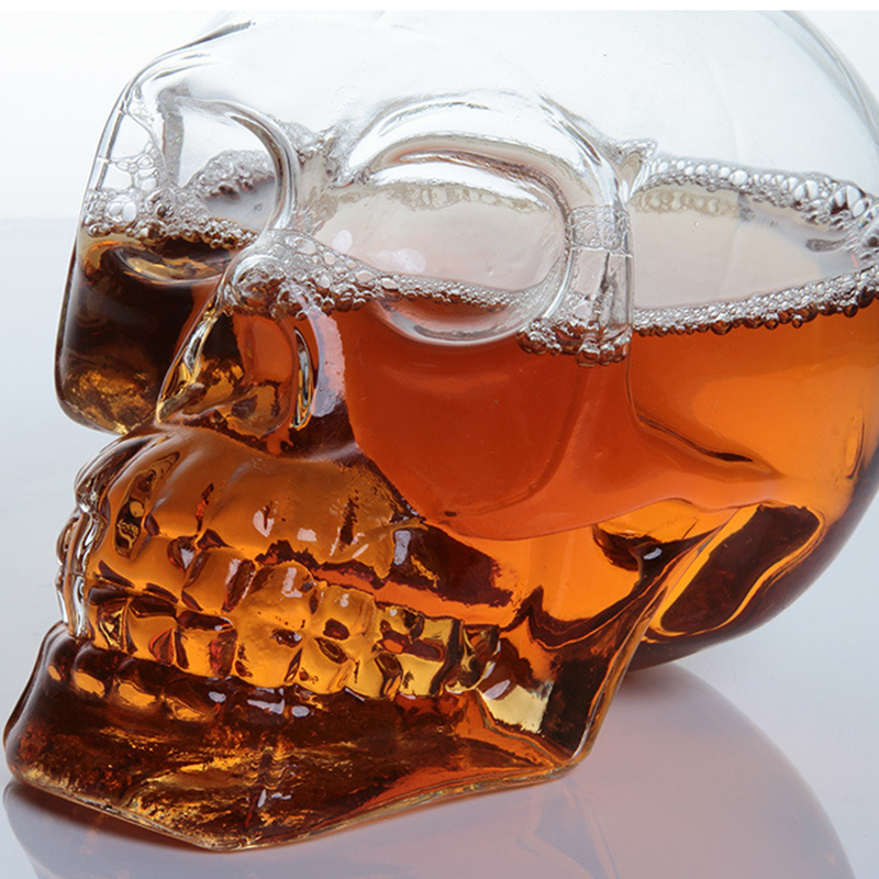 Criativo Crystal Skull Head De - Wine Beer Spirits avaliação e preço