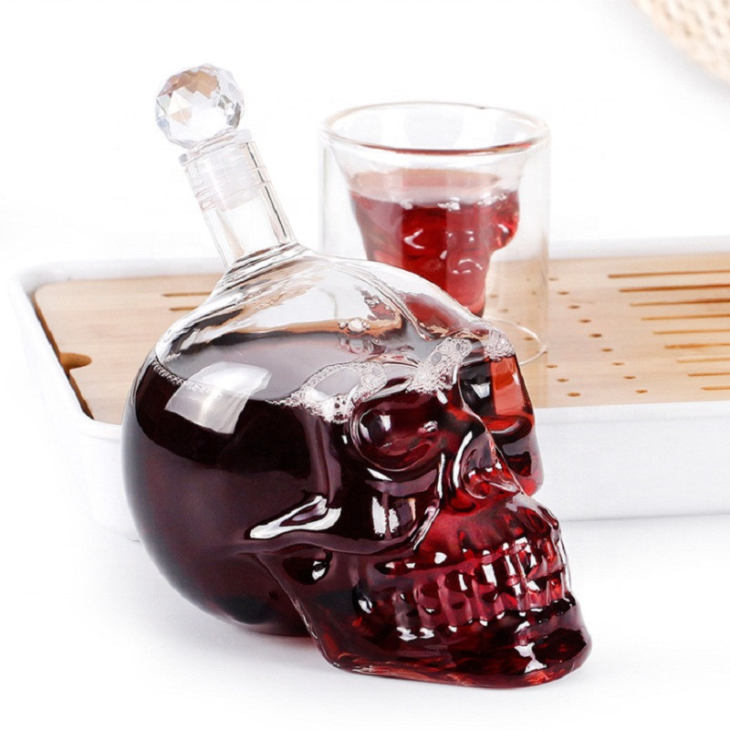 Criativo Crystal Skull Head De - Wine Beer Spirits avaliação e preço