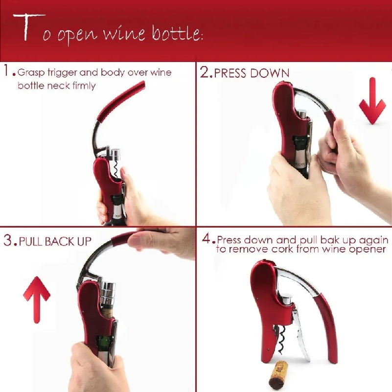 Abridor de Vinho Profissional  - Wine Beer Opener avaliação e preço