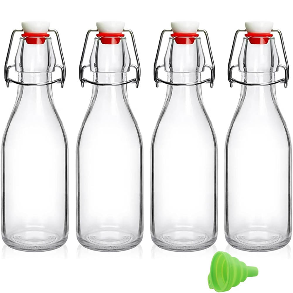 Garrafas de Vidro com Tampa Ar - Wine Beer Spirits avaliação e preço