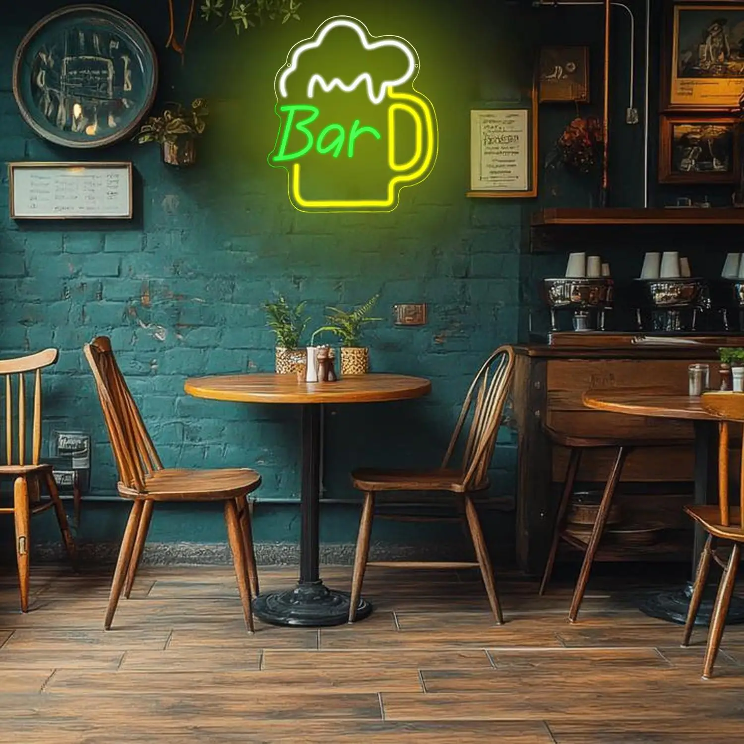 Letreiro Neon de Cerveja com L - Beer & Wine Grab avaliação e preço