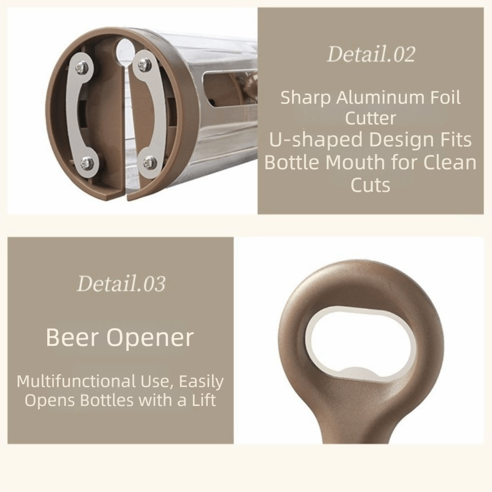 Abridor de Vinho Pneumático Po - Wine Beer Opener avaliação e preço
