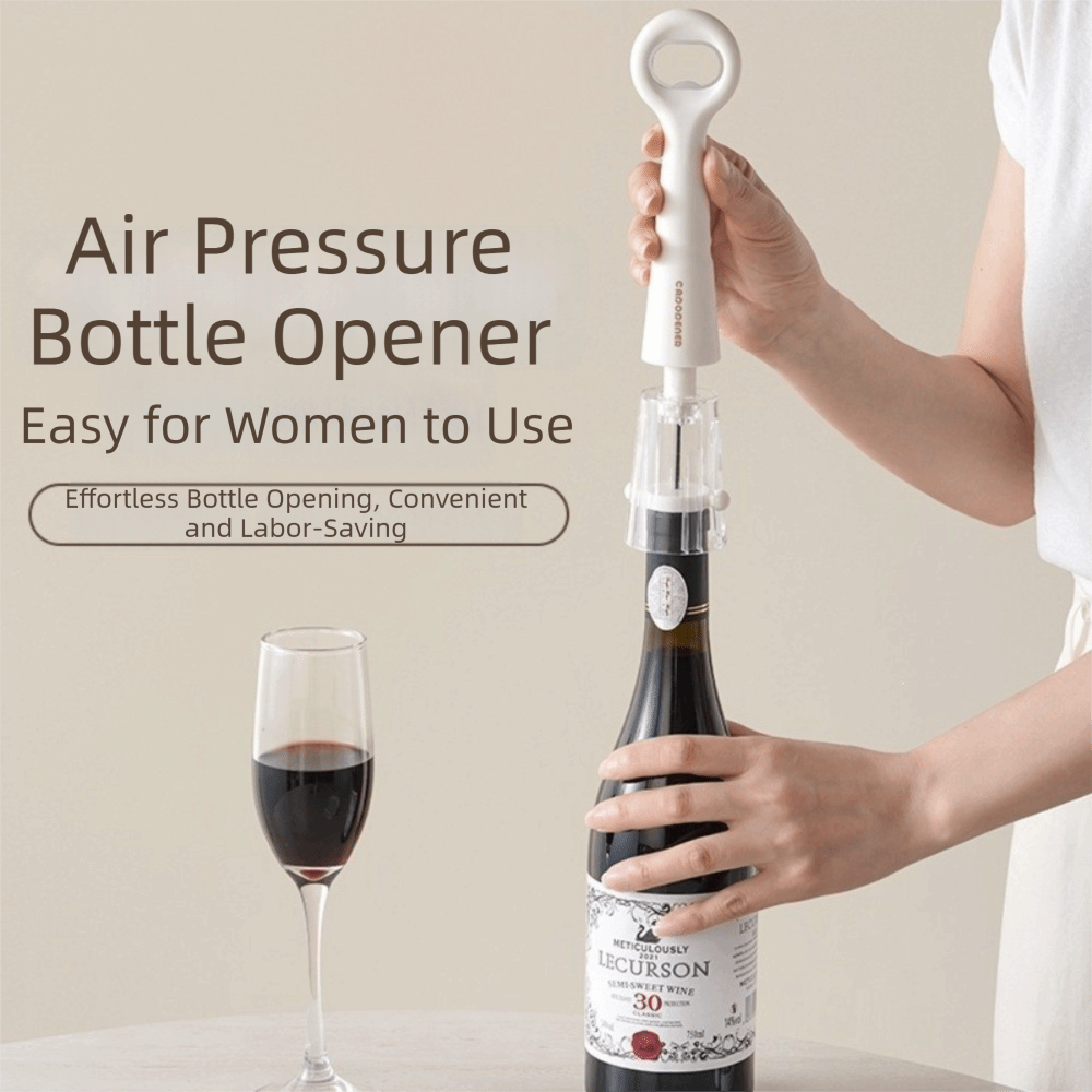 Abridor de Vinho Pneumático Po - Wine Beer Opener avaliação e preço