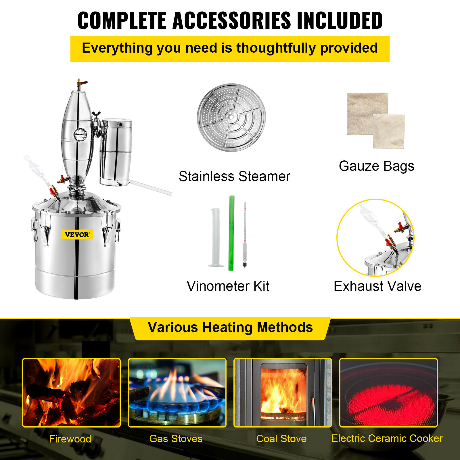 SucceBuy 20L-70L Máquina de de - Wine Beer Liquor avaliação e preço